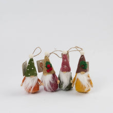 Load image into Gallery viewer, The Winding Road Felt Gnome Ornament
