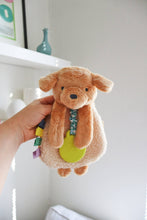 Load image into Gallery viewer, Itzy Ritzy Lovey Golden Puppy Plush
