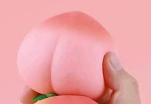 Load image into Gallery viewer, Peach 🍑 Keen Squishy – Slow Rising Sensory Stress Relief Toy
