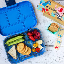 Load image into Gallery viewer, Yumbox Leakproof Bento Box for Kids Yumbox Original Surf Blue (Rocket)

