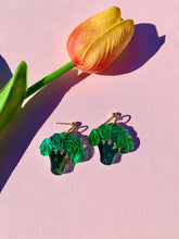 Load image into Gallery viewer, Not Picasso Mini Broccoli Earrings
