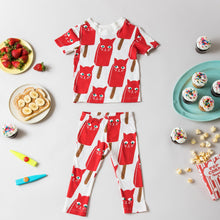 Load image into Gallery viewer, Baby Cats Of California Kids Allover Catsicle T-Shirt
