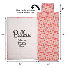 Load image into Gallery viewer, Urban Infant Kids Toddler Nap Mat Sleep Mat - Poppies Bulkie™
