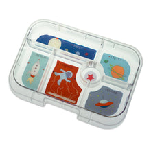 Load image into Gallery viewer, Yumbox Leakproof Bento Box for Kids Yumbox Original Surf Blue (Rocket)
