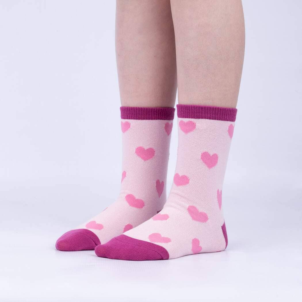 Laden Sie das Bild in den Galerie-Viewer, Sock It to Me Look At Me Meow Junior Crew Socken 3er-Pack