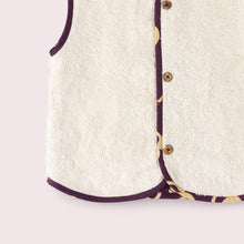 Laden Sie das Bild in den Galerie-Viewer, Little Green Radicals Sleeping Swans Reversible Vest
