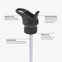 Laden Sie das Bild in den Galerie-Viewer, Klean Kanteen 12oz Kid's Classic Insulated with Flip Seal Sport Cap
