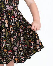 Load image into Gallery viewer, Jammie Session Mystic Mushrooms Bamboo Twirl Dress
