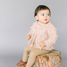 Load image into Gallery viewer, The Blueberry Hill Popcorn Cardigan in Blush

