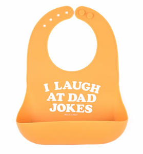 Bella Tunno I Laugh At Dad Jokes Wonder Bib