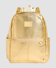 Load image into Gallery viewer, State Bags Metallic Kane Kids Double Pocket Gold
