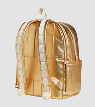 Load image into Gallery viewer, State Bags Metallic Kane Kids Double Pocket Gold
