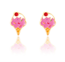 Load image into Gallery viewer, Girl Nation Ice Cream Dream Cutie Stud Earrings
