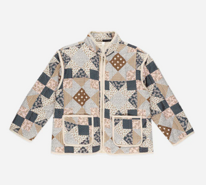 Rylee + Cru Quilted Jacket Patchwork Size 8-9y