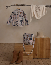 Load image into Gallery viewer, Rylee + Cru Quilted Jacket Patchwork Size 8-9y
