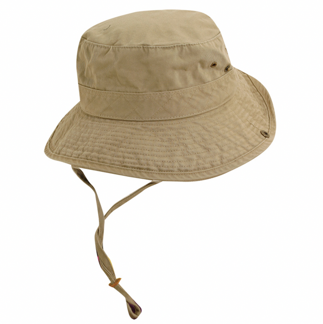 Dorfman Bucket Hat Khaki Size 4/6y
