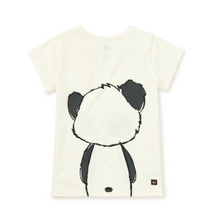 Load image into Gallery viewer, Tea Collection Panda Graphic Tee Chalk
