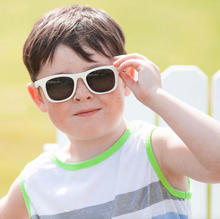 Load image into Gallery viewer, Jan &amp; Jul Urban Xplorer Sunglasses Black Lenses White

