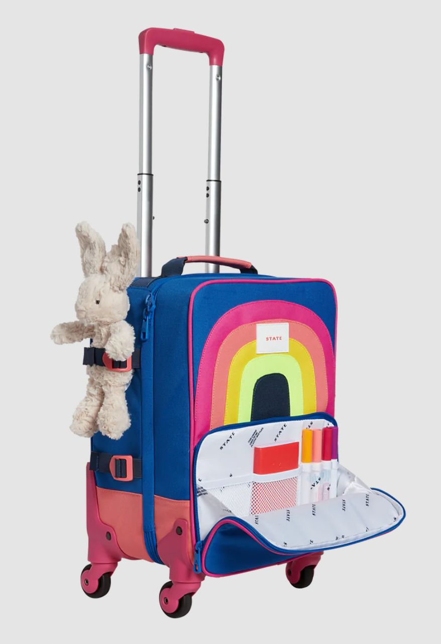 State Bags Poly Canvas Mini Logan Suitcase Rainbow