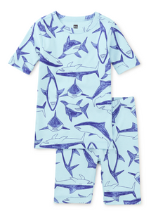Tea Collection In Your Dreams Pajama Set Algarve Sharks
