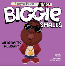 Load image into Gallery viewer, Legends Of Hip-Hop Biggie Smalls Board Book
