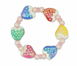 Milk x Soda Rainbow Strawberry Bracelet