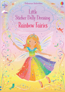 Usborne Activities Little Sticker Dolly Dressing Rainbow Fairy Book