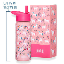 Laden Sie das Bild in den Galerie-Viewer, Wildkin Magical Unicorns Stainless Steel Water Bottle – 18 oz
