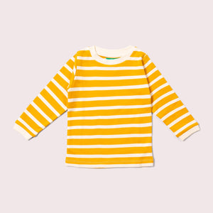 Little Green Radicals Gold Striped Long Sleeve T-Shirt
