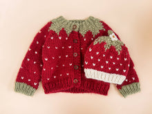 Load image into Gallery viewer, The Blueberry Hill Strawberry Cardigan
