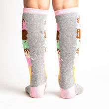 Load image into Gallery viewer, Sock It To Me You Melt My Heart Youth Knee Socks
