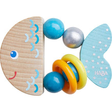 Load image into Gallery viewer, Haba Rattlefish Wooden Baby Rattle 👉 ONLINE ONLY
