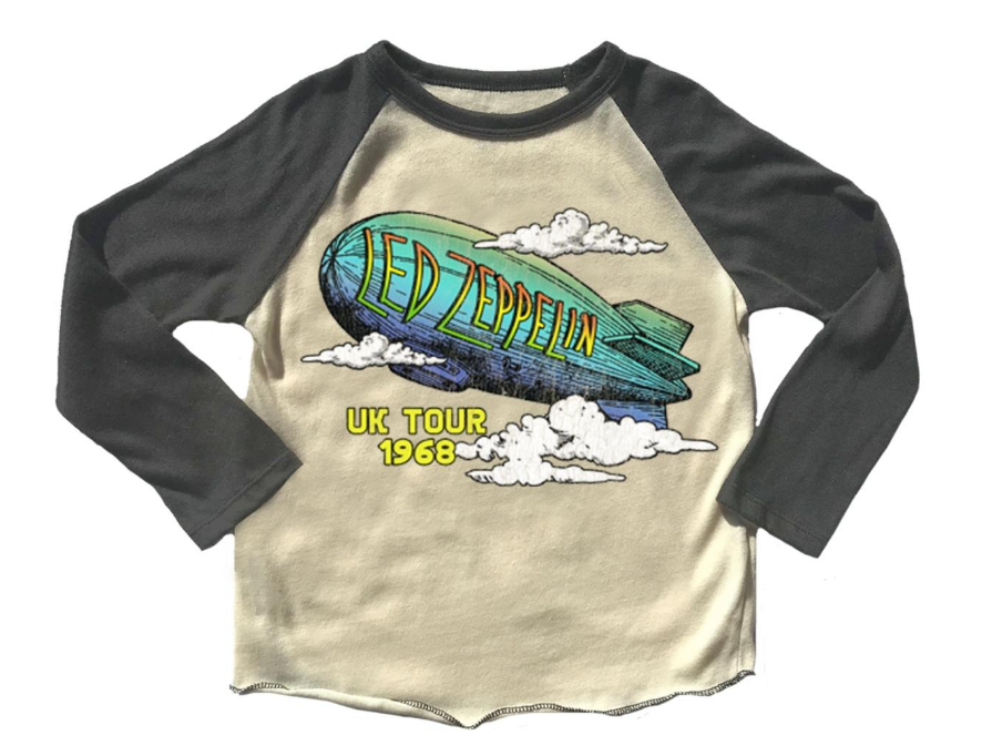 Led Zeppelin Raglan Tee
