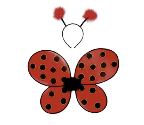 Ladybug Wings & Headband
