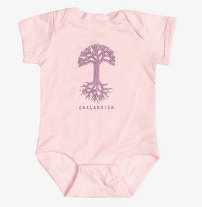 Infant Oaklandish Classic Logo Onesie Ballerina