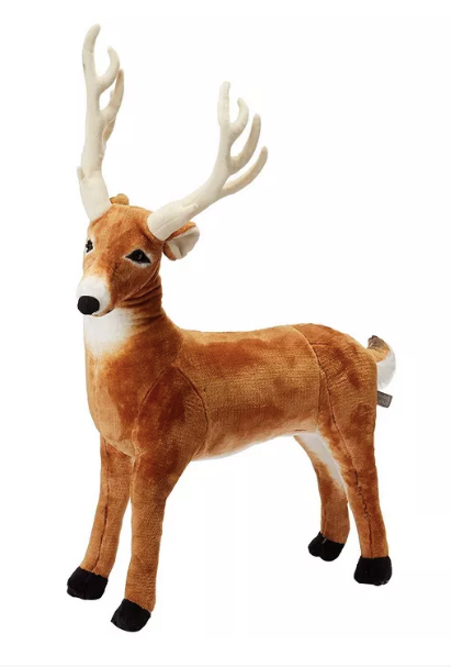 Lifelike Plush Deer (Over 3 Feet  Long)