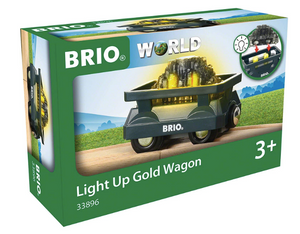 Brio Light Up Gold Wagon