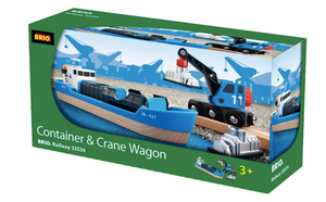 Brio Freight Ship And Crane