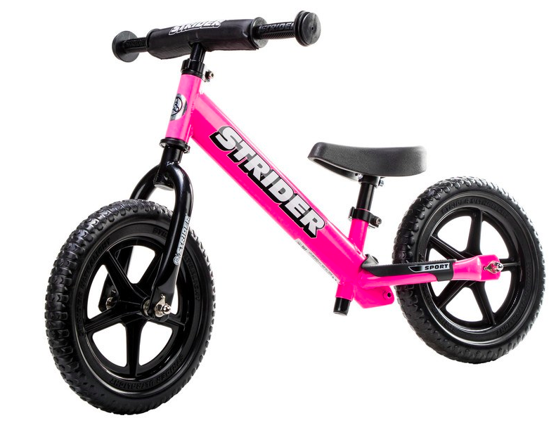 Strider 12 Sport Balance Bike - Pink