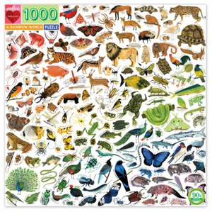 Eeboo A Rainbow World 1000 Piece