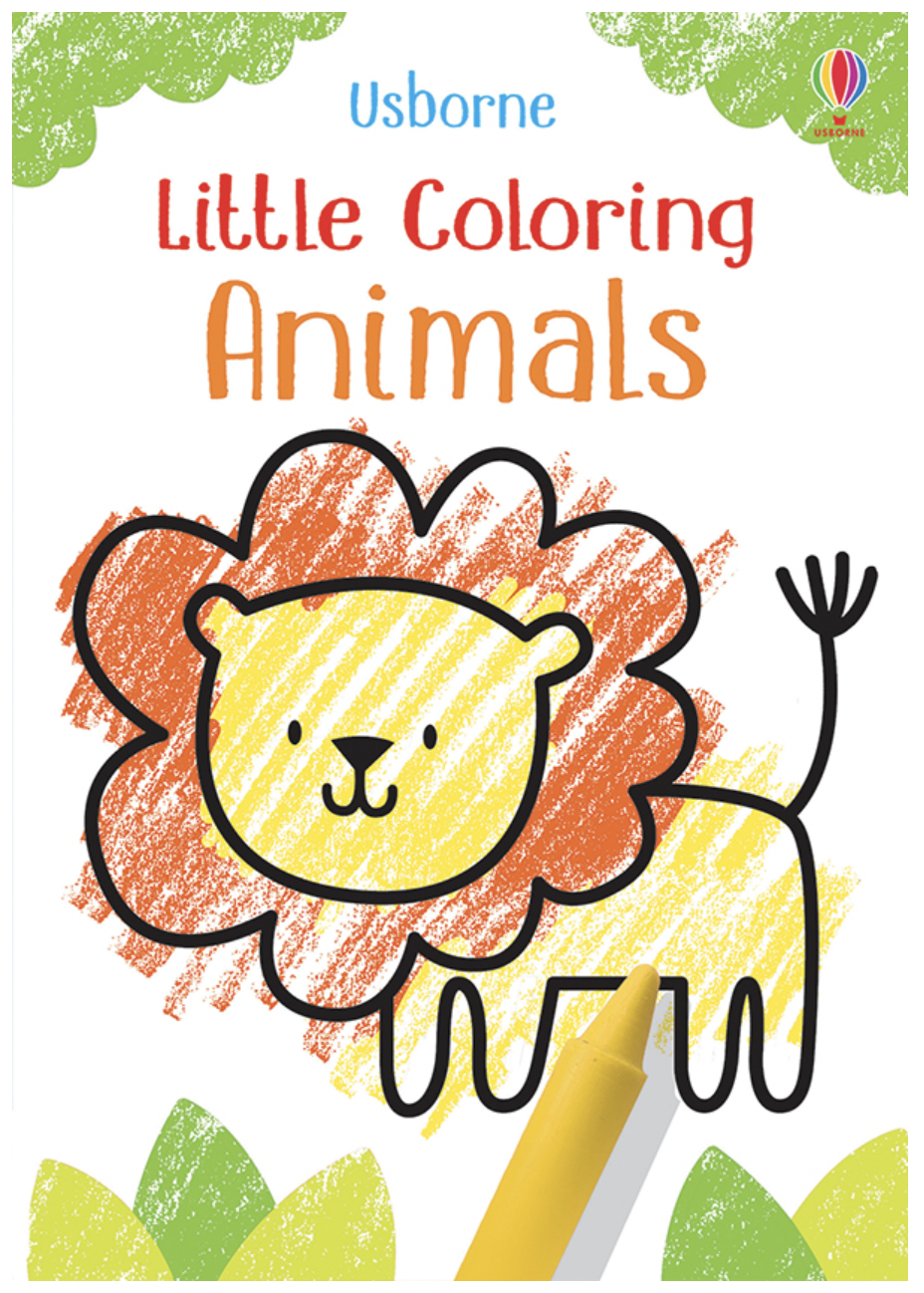 Usborne Little Coloring Animals Book