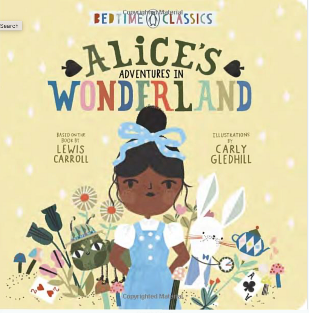 Alice's Adventure In Wonderland Board Book