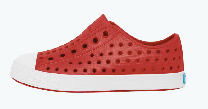 Native Jefferson Torch Red/Shell White