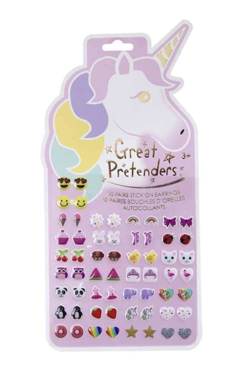 Great Pretenders Unicorn Sticker Earrings