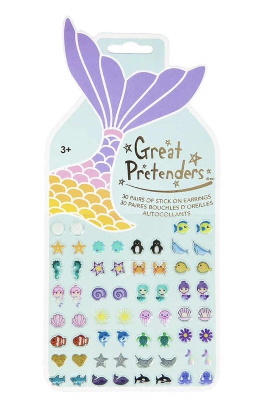 Great Pretenders Mermaid Sticker Earrings