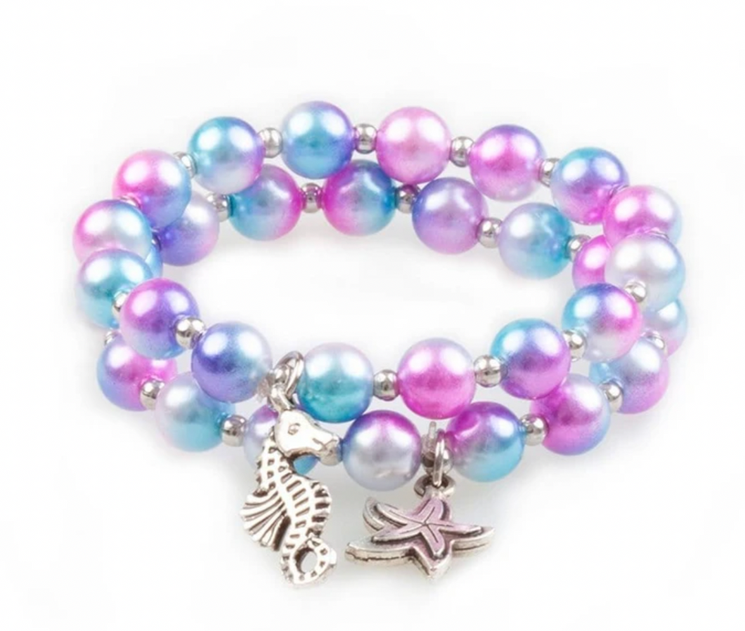 Great Pretenders Meerjungfrau-Nebel 2-teiliges Armband-Set