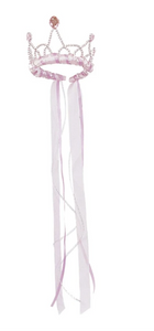 Great Pretenders Light Pink Ribbon Tiara