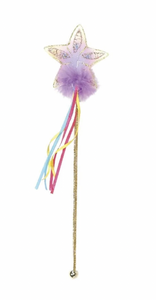 Great Pretenders Glitter Rainbow Wand Gold