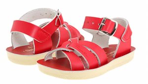 Salt Water Swimmer Sandal Red Size 1 Youth