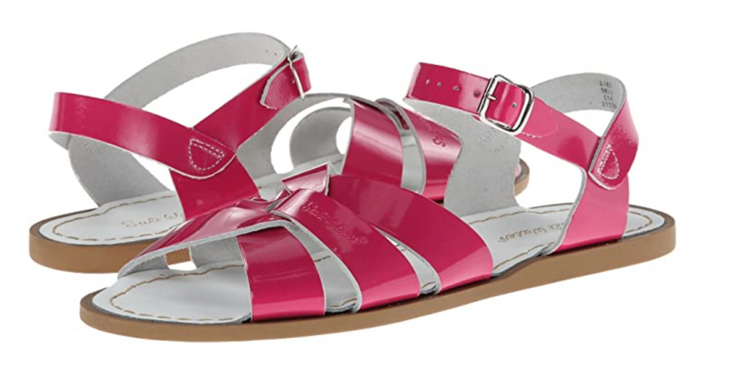 Salt Water Sandal Shiny Fuchsia